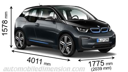 Bmw I3 Dimensions And Boot Space Electric