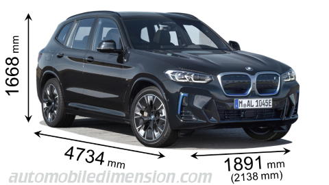 BMW X3 dimensions, boot space and electrification
