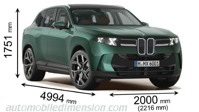 BMW X5 dimensions