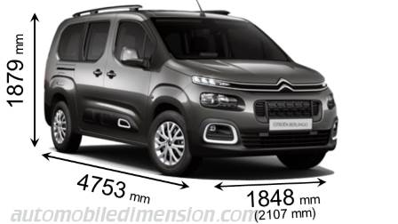 Citroen Berlingo Xl Dimensions And Boot Space: Electric And Thermal