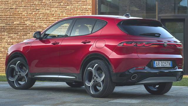 Exterior of the Alfa-Romeo Tonale