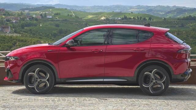 Exterior detail of the Alfa-Romeo Tonale