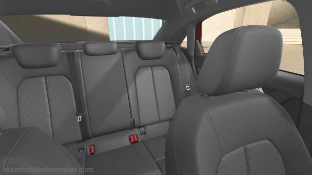 Interieur detail van de Audi A3 Sedan