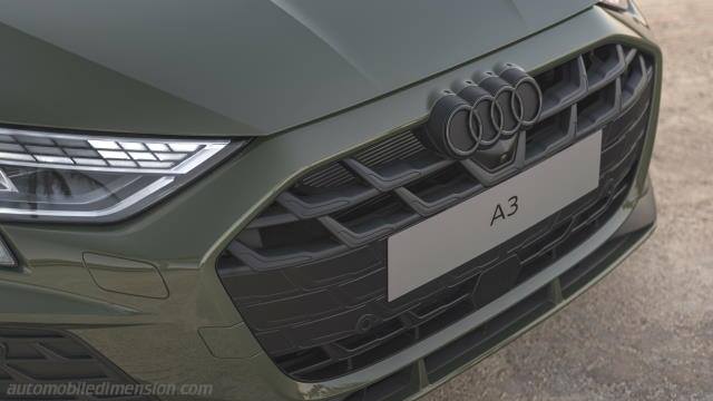 Interieurdetail des Audi A3 Sportback