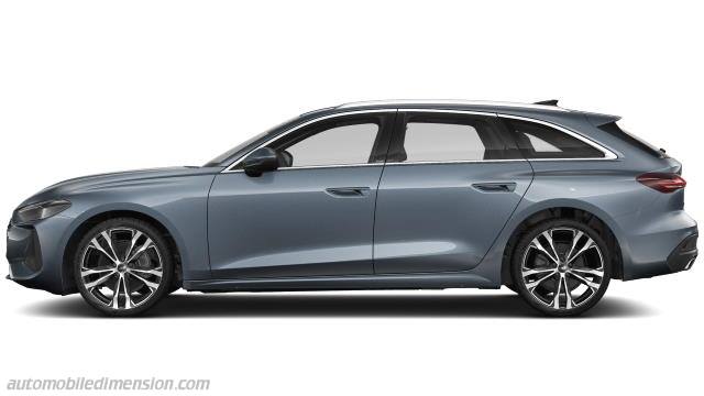 Dettaglio esterno dell'Audi A5 Avant