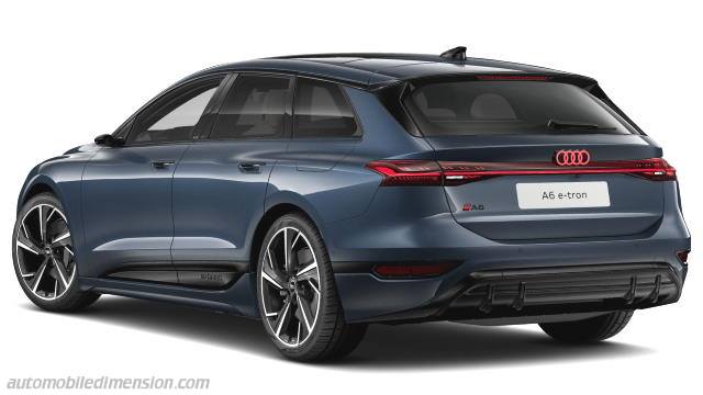 Esterno dell'Audi A6 Avant e-tron