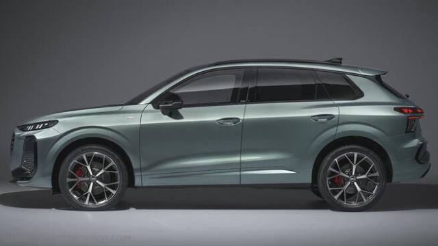 Exterior detail of the Audi Q3