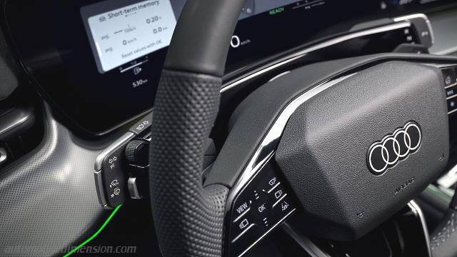 Interior detail of the Audi Q3