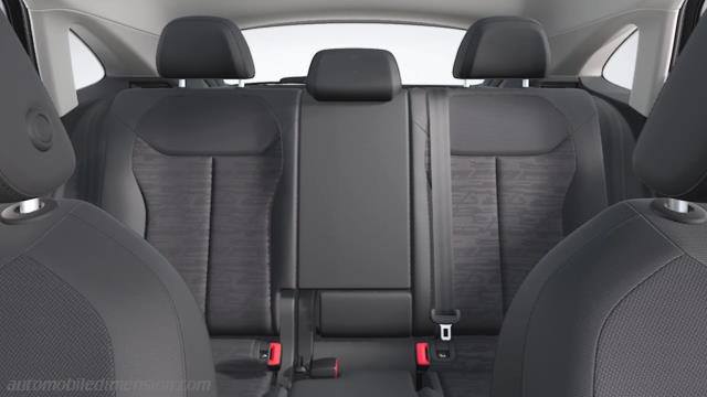 Interior detail of the Audi Q3 Sportback