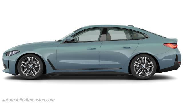 Exterior detail of the BMW i4