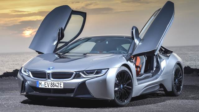 Esterno della BMW i8 Coupe