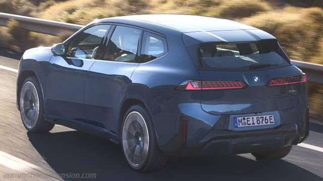 Exterior of the BMW iX3