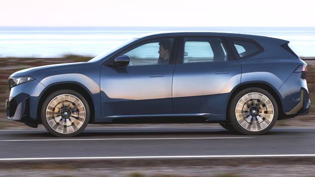 Exterior detail of the BMW iX3