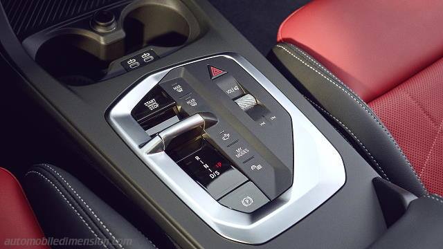 Interior detail of the BMW 2 Gran Coupe