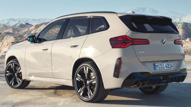 Exterior of the BMW X3