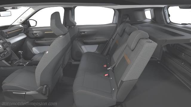 Dettaglio interno della Citroen C3 Aircross
