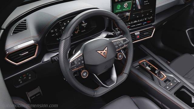 Interieur detail van de CUPRA Formentor