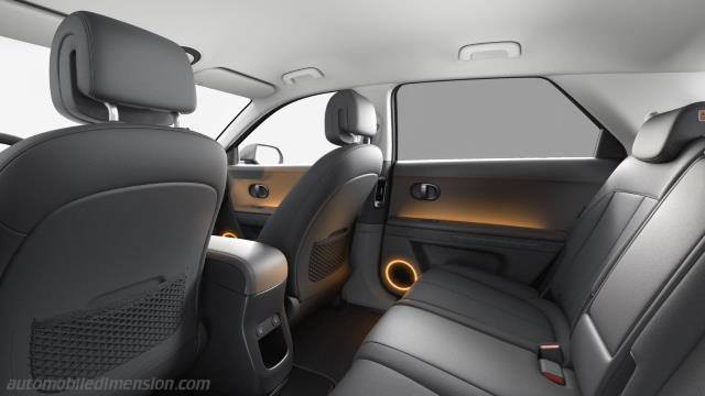 Interior detail of the Hyundai IONIQ 5