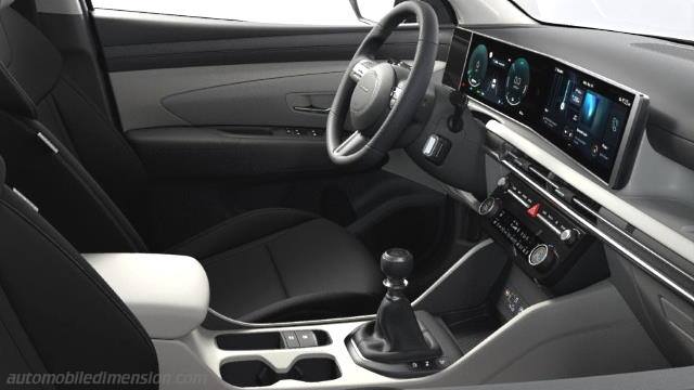 Interior detail of the Hyundai Tucson