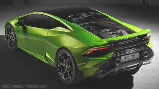 Esterno della Lamborghini Huracán Tecnica