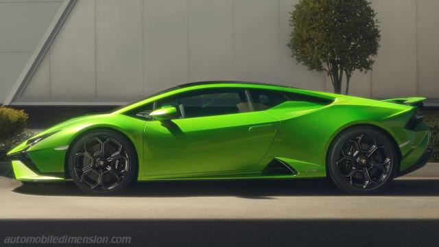 Dettaglio esterno della Lamborghini Huracán Tecnica