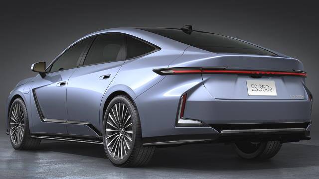 Exterior of the Lexus ES
