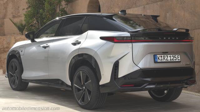 Exterior of the Lexus RZ