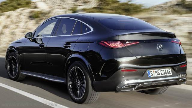 Exterior of the Mercedes-Benz GLC Coupé