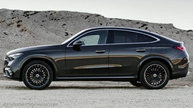 Exterior detail of the Mercedes-Benz GLC Coupé