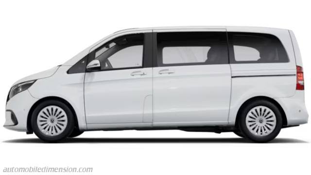 Exterior detail of the Mercedes-Benz V lg