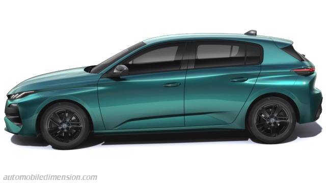 Exterior detail of the Peugeot 308