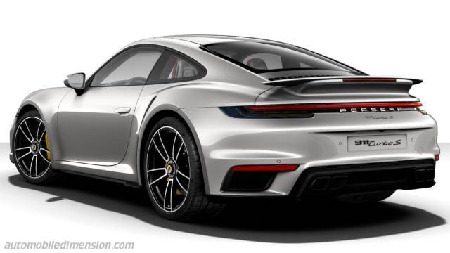 Porsche 911 Turbo dimensions, boot space and similars