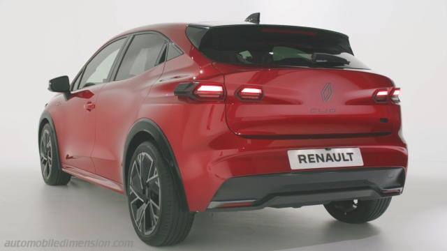 Exterior of the Renault Clio