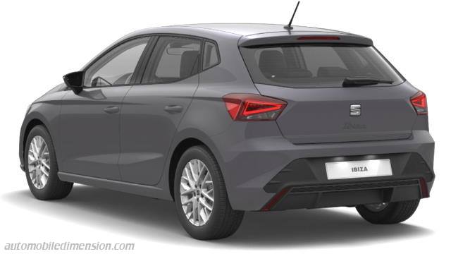 Exterior of the Seat Ibiza