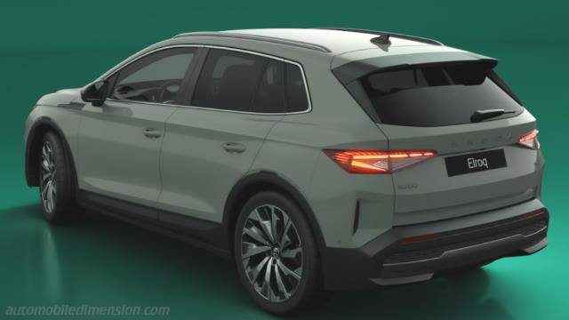 Extérieur de la Skoda Elroq