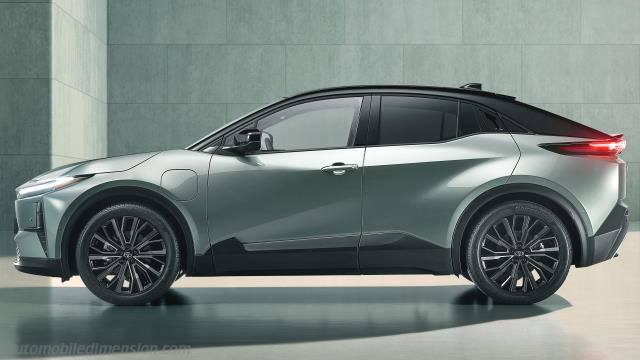 Exterior detail of the Toyota C-HR+