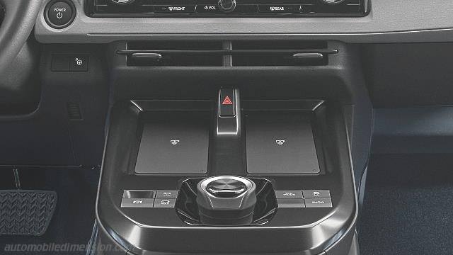 Interior detail of the Toyota C-HR+