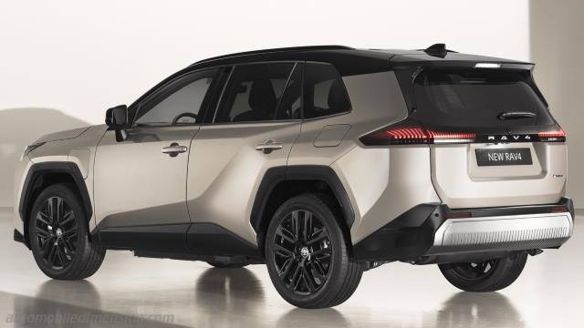 Exterior of the Toyota RAV4
