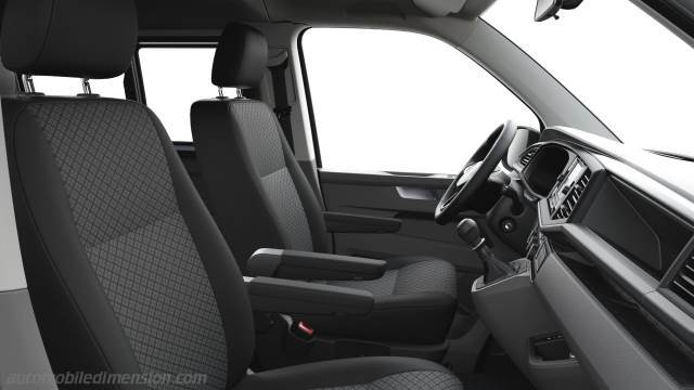 Dettaglio interno della Volkswagen Caravelle lg