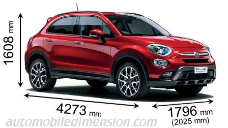 Fiat 500x 2015 Dimensions Boot Space And Interior