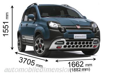 Fiat Panda Cross 2021 Dimensions And Boot Space Hybrid And Thermal