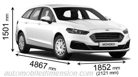 Ford Mondeo Sportbreak Dimensions And Boot Space Hybrid And Thermal