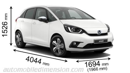 Honda Jazz Dimensions And Boot Space Hybrid