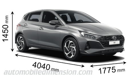 Hyundai I 21 Dimensions And Boot Space Hybrid And Thermal