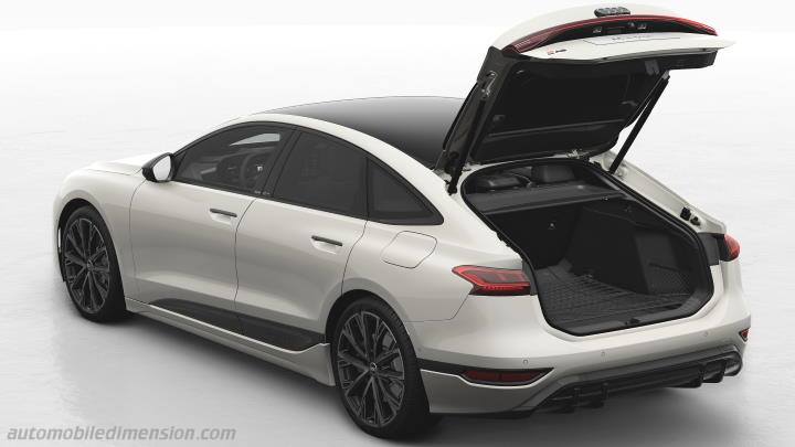 Audi A6 Sportback e-tron 2025 boot space