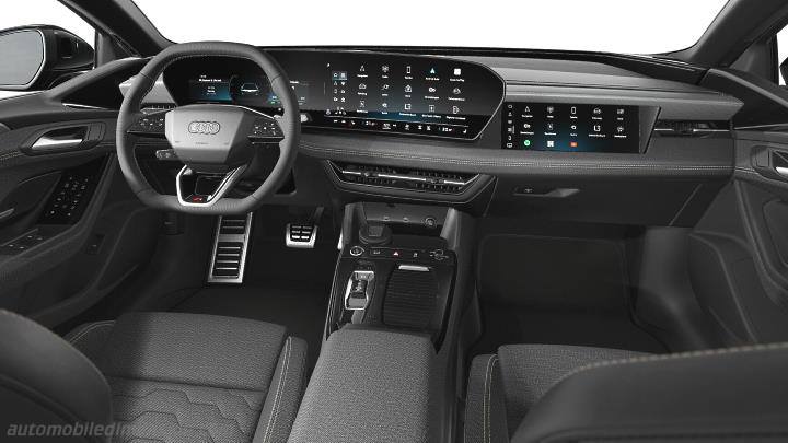 Audi A6 Sportback e-tron 2025 dashboard