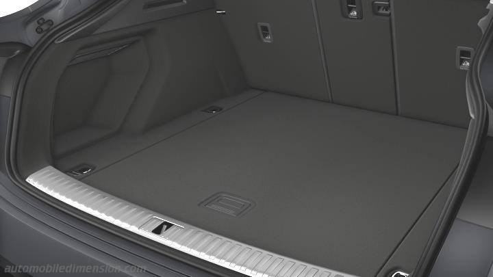 Audi Q8 Sportback e-tron 2023 boot space