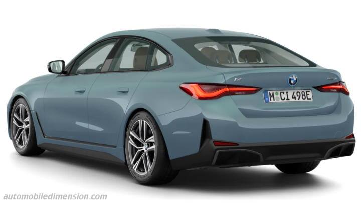 BMW i4 2024 boot space