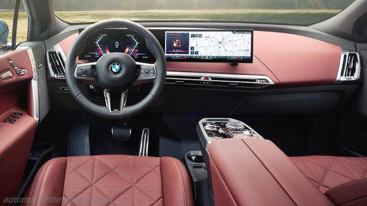 BMW iX 2025 dashboard