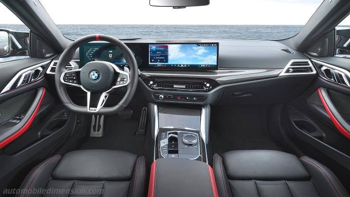 BMW 4 Coupe 2024 dashboard